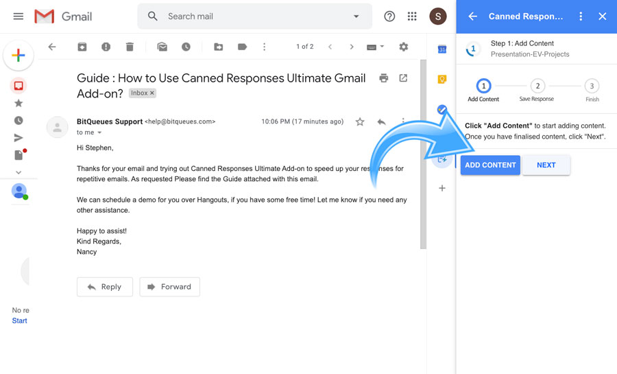 How to create and use Canned Responses in Gmail / G-Suite?